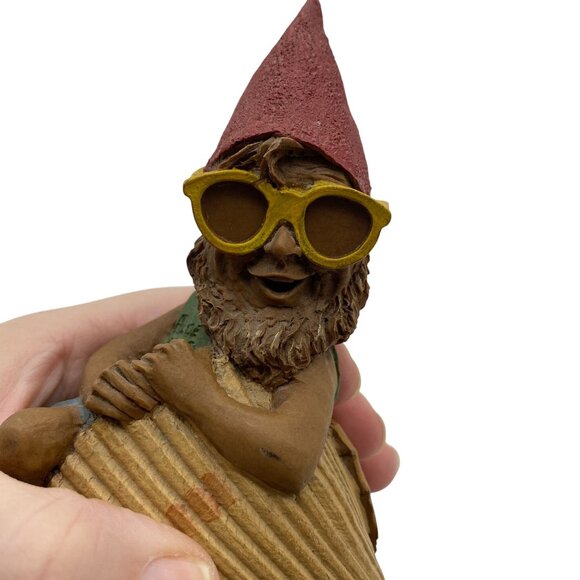 Tom Clark Gnome Aloe Lifeguard 1990 sitting in shell Vintage 90s - Picture 10 of 10